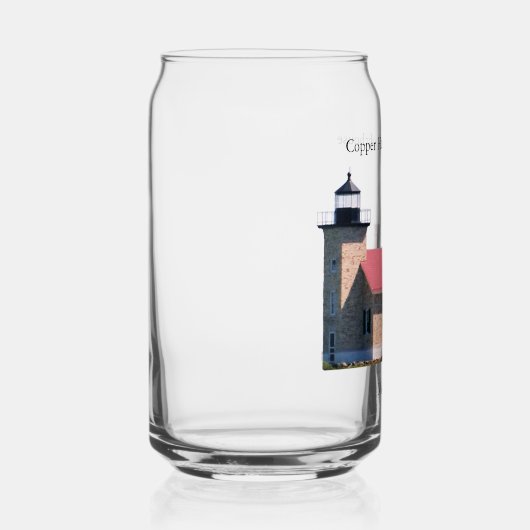 Copper Harbour Vuurtoren blik glas (Rechts)