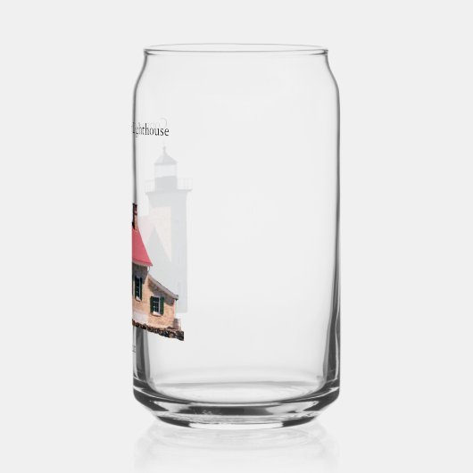 Copper Harbour Vuurtoren blik glas (Links)