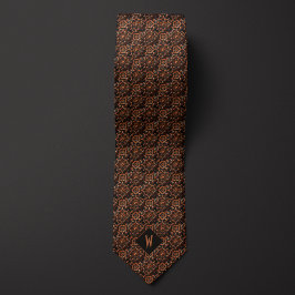 Copper Mandala Groomsman Stropdas