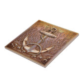 Copper Metallic Iridescent Anchor ID1223 Tegeltje (Zijkant)