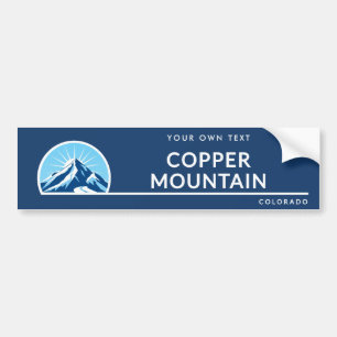 Copper Mountain Colorado berg skigebied Bumpersticker