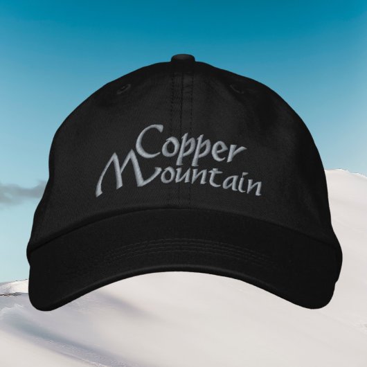 Copper Mountain Colorado geborduurd Pet