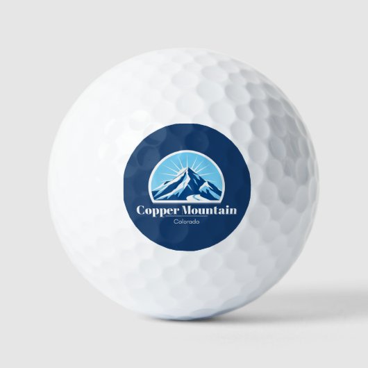 Copper Mountain Colorado golfvakantie Golfballen (Voorkant)