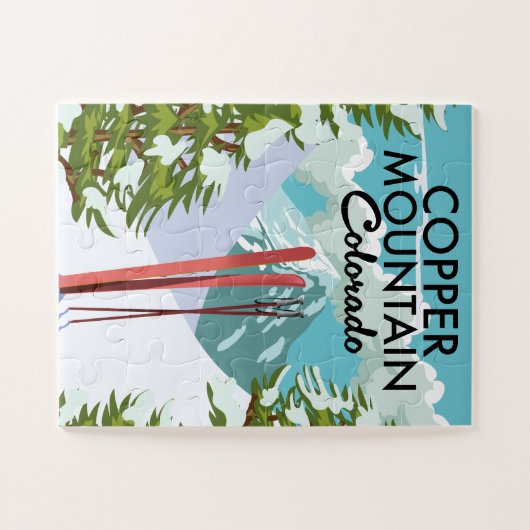 Copper Mountain Colorado Ski Legpuzzel (Horizontaal)