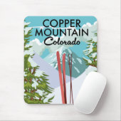 Copper Mountain Colorado Ski Muismat (Met muis)