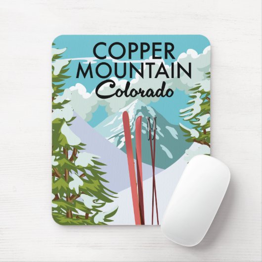 Copper Mountain Colorado Skigebied Muismat (Met muis)