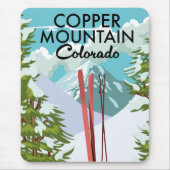 Copper Mountain Colorado Skigebied Muismat (Voorkant)