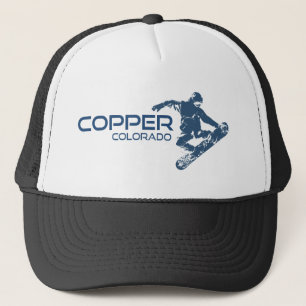 Copper Mountain Colorado Snowboarder Trucker Pet
