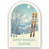 Copper Mountain Colorado souvenir skigebied Sticker (Voorkant)