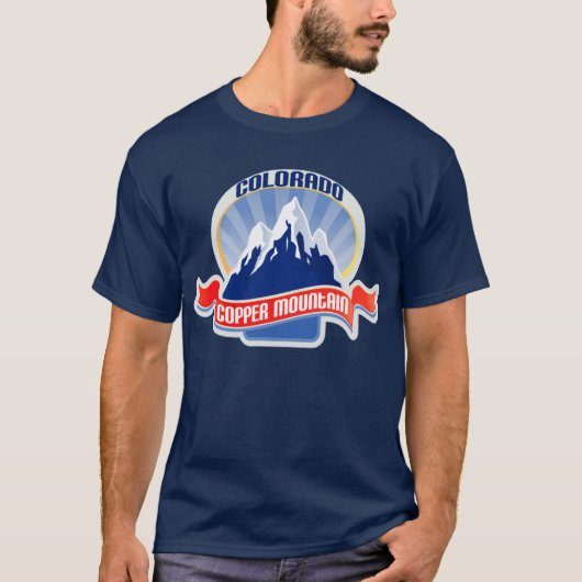 Copper Mountain Colorado T-shirt (Voorkant)