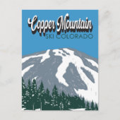Copper Mountain Ski Area Colorado  Briefkaart (Voorkant)