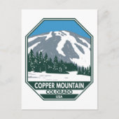Copper Mountain Ski Area Colorado Briefkaart (Voorkant)