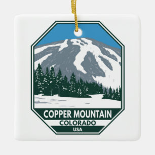 Copper Mountain Ski Area Colorado Keramisch Ornament