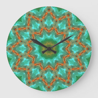 Copper Patina Mandala 06308-1 Grote Klok