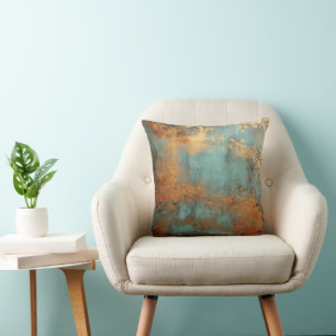Copper Patina Rustic Kussen
