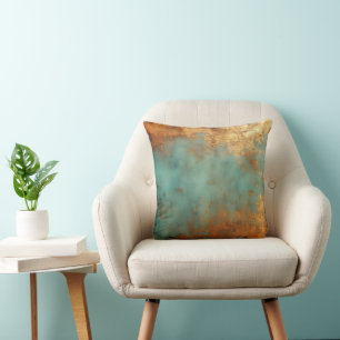 Copper Patina Rustic Kussen