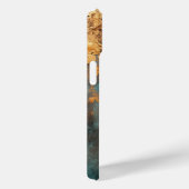 Copper Patina Rustic Metallic Case-Mate iPhone Case (Achterkant / Rechts)