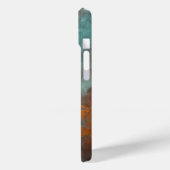 Copper Patina Rustic Metallic Case-Mate iPhone Case (Achterkant / Links)