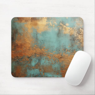 Copper Patina Rustic Metallic Muismat