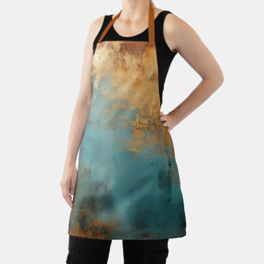 Copper Patina Rustic Metallic Schort (Insitu)