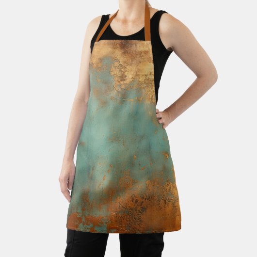 Copper Patina Rustic Metallic Schort (Insitu)
