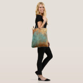 Copper Patina Rustic Metallic Tote Bag (Op model)