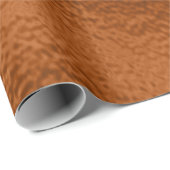 Copper Rust Blauwgroen Patina Metallic Glass Abstr Cadeaupapier (Rol Hoek)