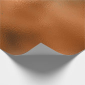 Copper Rust Blauwgroen Patina Metallic Grungy Abst Cadeaupapier (Hoek)