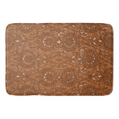Copper Rust Toile Rug Badmat (Voorkant)