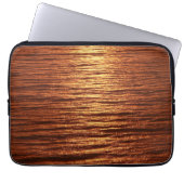 Copper sea pattern laptop sleeve (Voorkant)