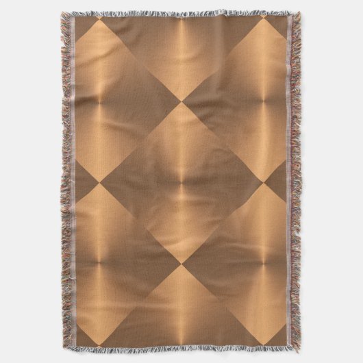 Copper Shine Diamonds Deken (Voorkant Verticaal)