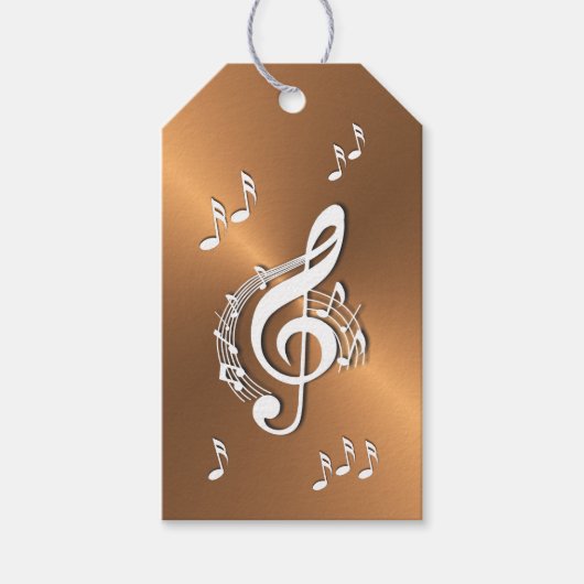 Copper Shine Music Cadeaulabel (Voorkant)