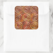 Copper Spiral Tegels Sticker (Tas)