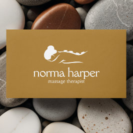 COPPER Stone Massage Therapy Wellness Day Spa Visitekaartje