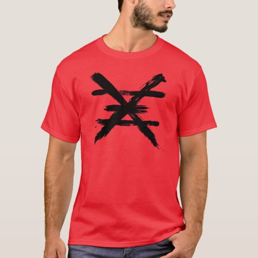 Copper Symbol - Black Edition T-shirt (Voorkant)