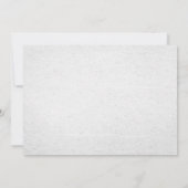 COPPER TYPOGRAPHY Hand Lettered Script Wedding Kaart (Achterkant)