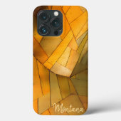 Copperbrass Sheet Metal Abstract Case-Mate iPhone Case (Achterkant)