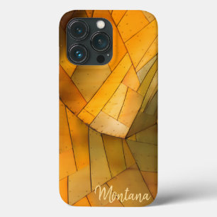 Copperbrass Sheet Metal Abstract Case-Mate iPhone Case
