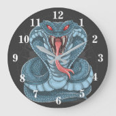 Copperhead King Cobra Grote Klok (Voorkant)