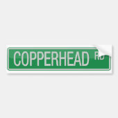 Copperhead Road street Bumpersticker (Voorkant)