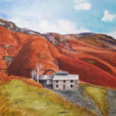 Coppermine's gebergte briefkaart