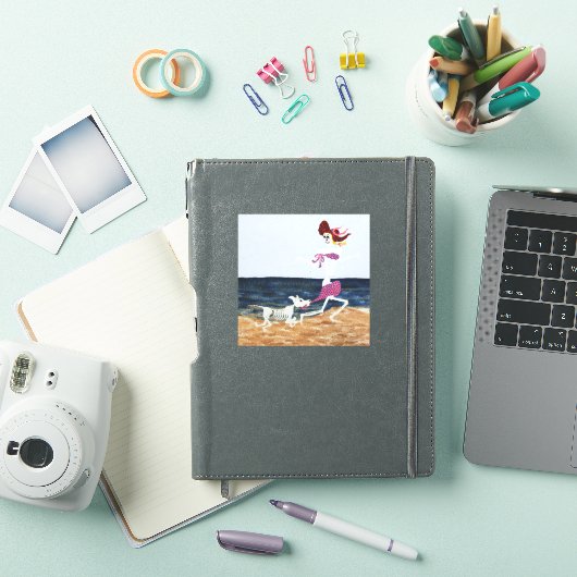 Coppertone bot sticker (iPad Cover)