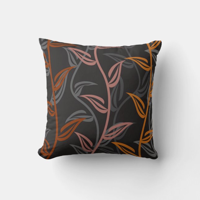 Coppertone Floral Garden Kussen (Voorkant)