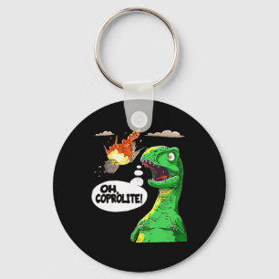 Coprolite Paleontology Humor Funny Dinosaur C Sleutelhanger