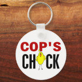 Cop's Chick Sleutelhanger (Voorkant)