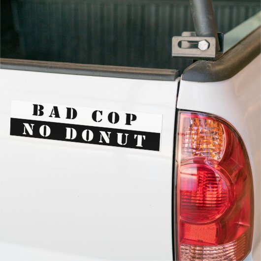 Cops & Donuts Bumpersticker (Op Truck)