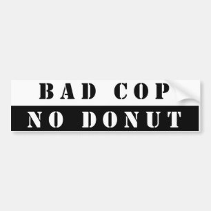 Cops & Donuts Bumpersticker