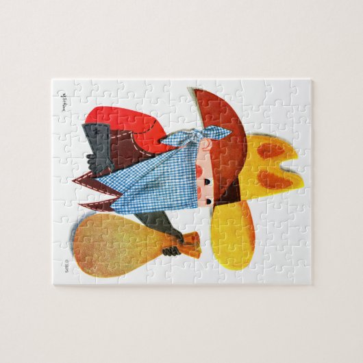 Cops en Robbers Legpuzzel (Horizontaal)