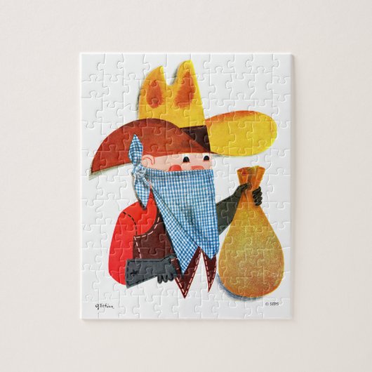 Cops en Robbers Legpuzzel (Verticaal)