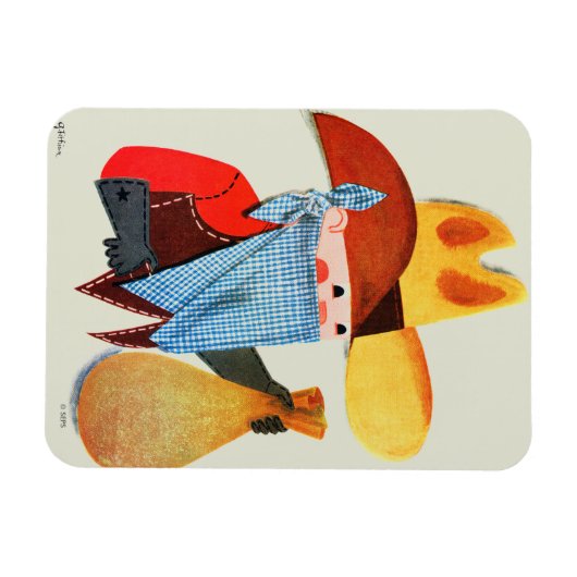 Cops en Robbers Magneet (Horizontaal)